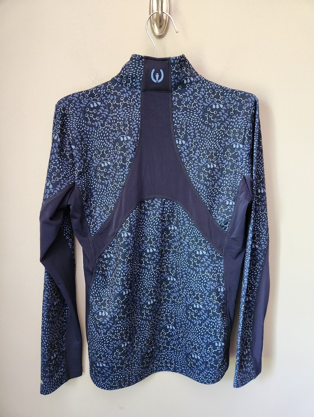 Kerrits 1/4 Quarter Zip Tech Top Long Sleeve Blue Women's Size Medium NWOT - Picture 5 of 10